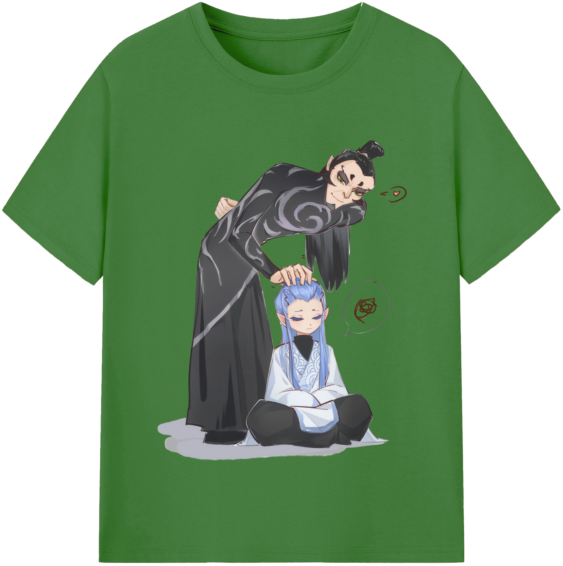 （画像用） Ne Zha 2 ナタ 魔童の大暴れ レディースカジュアルプリントTシャツ（綿100％）